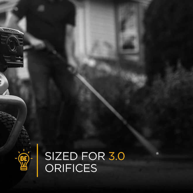 BE Power Equipment Pressure Washer Angled Nozzle - 5000-PSI