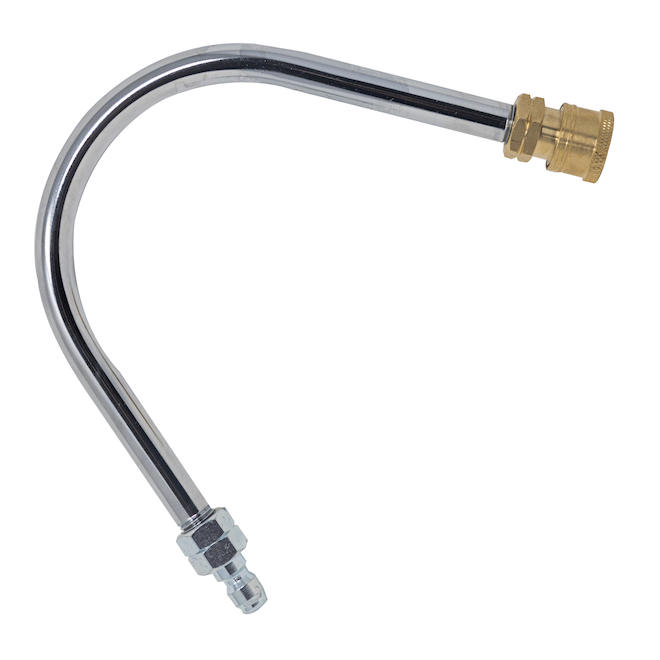 BE Power Equipment Pressure Washer Gutter Cleaner Attachment with 1/4-in Quick Connect