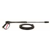 BE Power Equipment Pressure Washer Spray Gun and Hose with M22 Fitting - 25-ft