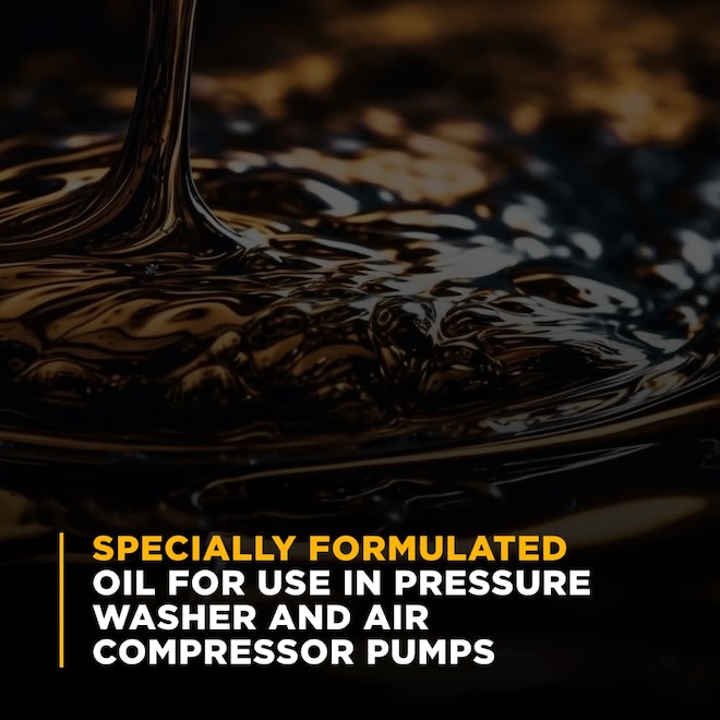 BE Power Equipment Pump Oil 30W Non-Detergent - 1-L