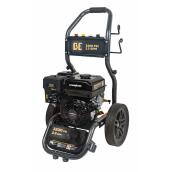 Laveuse à pression à essence BE Power Equipment 3200 lb/po² 212 CC avec boyau 35 pi et 4 buses à connexion rapide