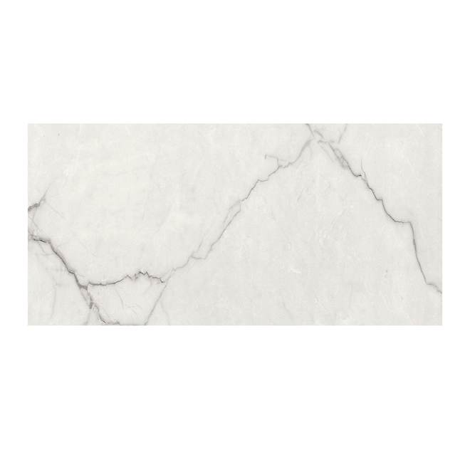 Carreaux de porcelaine polies Calacatta Venitian Aritz Surfaces 24 x 48 po, boîte de 2