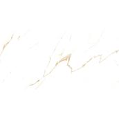 Aritz Surfaces Calacatta Exquisite Polished Porcelain Tiles 24 x 48-in - Box of 2