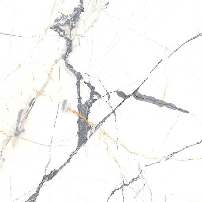 Aritz Surfaces Calacatta Fusion Polished Porcelain Tiles 24 x 48-in - Box of 2