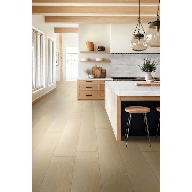 Artiz Surfaces Mosaic Tiles for Walls and Floors 2 x 10-in - Antique Pearl - Box of 40