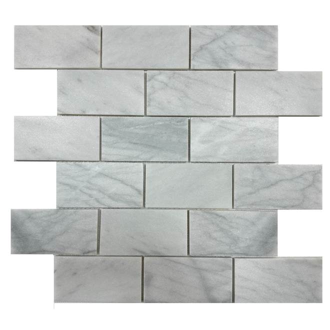 Tile Rona Aritz Surfaces Mosaic Natural Stone Tile for Walls 9 x 12-in - Novole ...