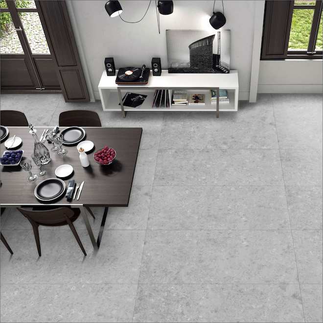 Aritz Surfaces Mirage Tile in Porcelain for Wall and Floor 24 x 48-in - Stratus