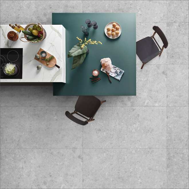 Aritz Surfaces Mirage Tile in Porcelain for Wall and Floor 24 x 48-in - Stratus
