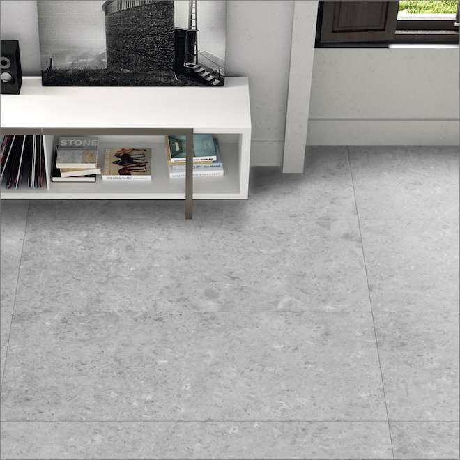 Aritz Surfaces Mirage Tile in Porcelain for Wall and Floor 24 x 48-in - Stratus