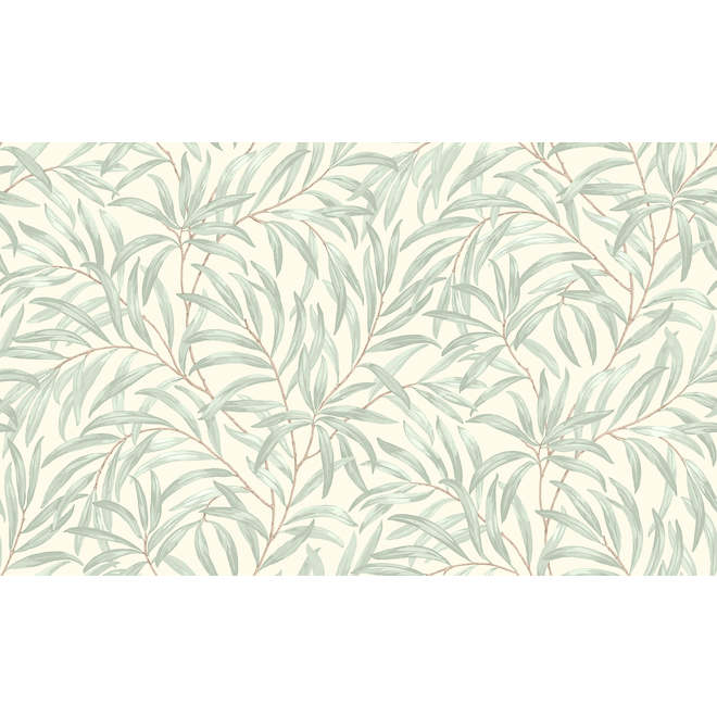 Aritz Surfaces Peel and Stick Wallpaper Vinyl 20.5-in x 18.5-ft - Whipering Willow