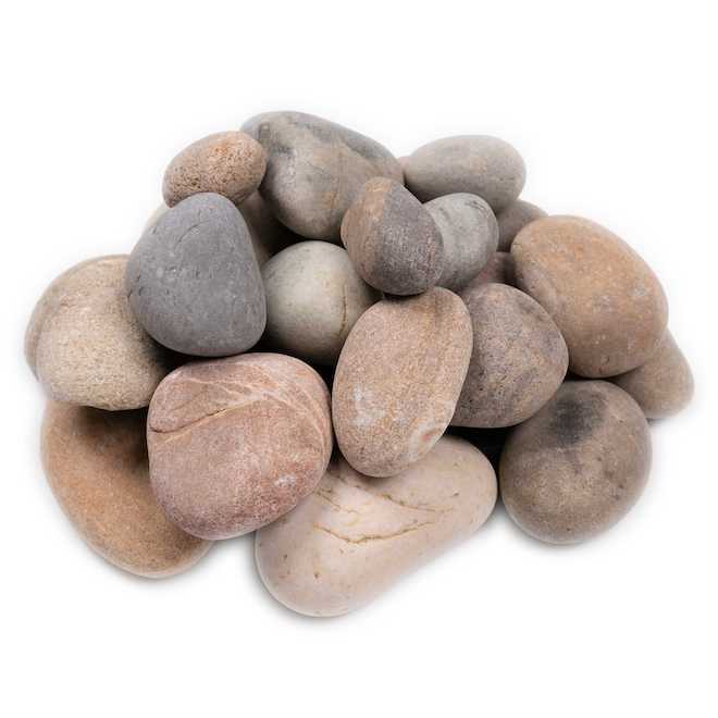 Aritz Surfaces Rainbow Coast Polished Pebbles 3 to 5-cm 30-lb ...