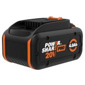 WORX Power Share Pro 20V 4 Ah Lithium-Ion Battery with Cell-Cooling Technology