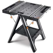 WORX Pegasus Multi-Function Work Table and Sawhorse Compact and Lightweight - 31 x 25-in