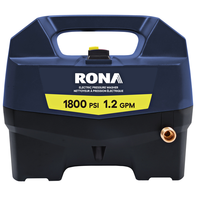 RONA 1800 PSI 1.2-GPM 3 A 120 V Compact Washer Pressure  with Accessories