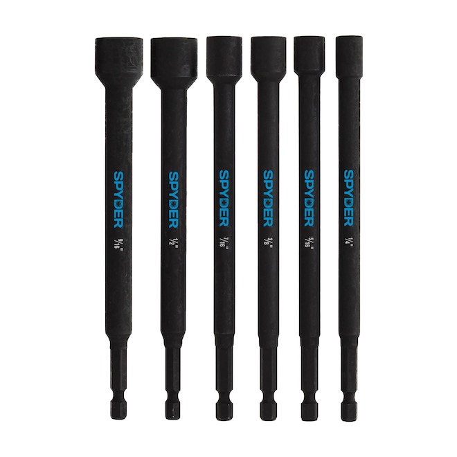 Spyder 6-Pack 6-in Steel Hex Nut Holder Set 19656 | RONA