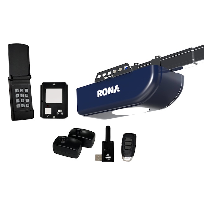 RONA Smart Garage Door Opener with Chain Drive