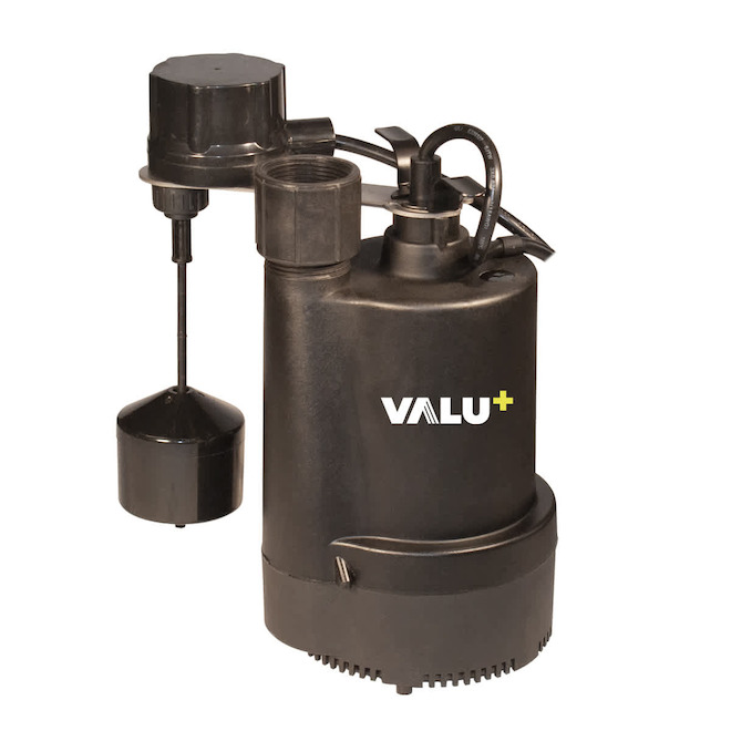 VALU+ Sump Pump with Vertical Switch 1/3 HP