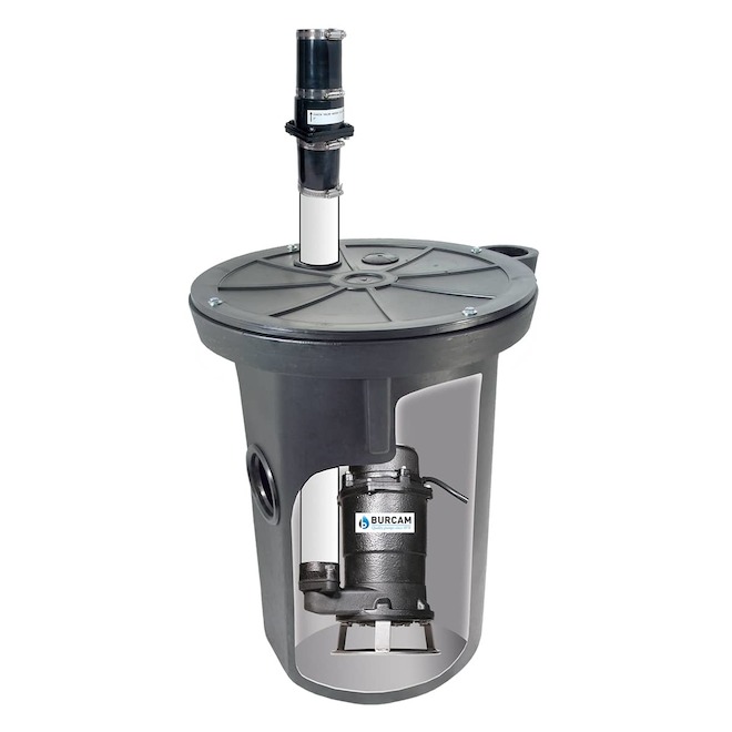 Burcam Grinder Pump Kit 3/4 HP