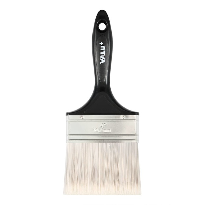 VALU+ 4-in Polyester Flat Brush