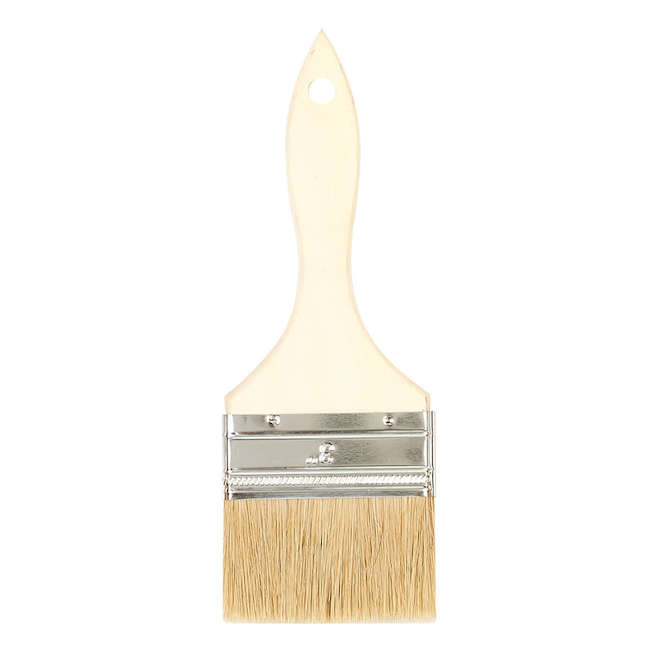 VALU+ 3-in Natural Bristle Paint Brush