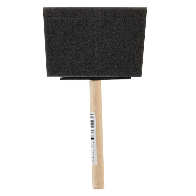 VALU+ 4-in Black Foam Brush