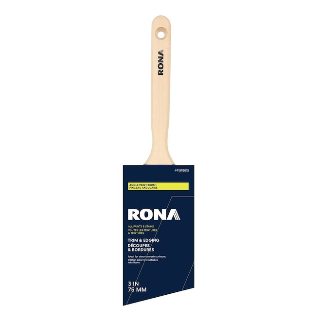 RONA 75 mm Polyester Angular Paint Brush