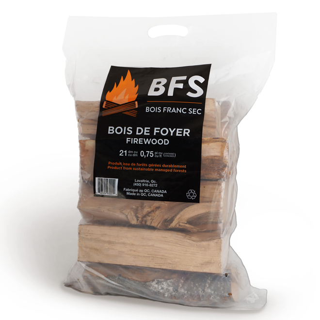 BFS Firewood in Bag - 0.75-ft³
