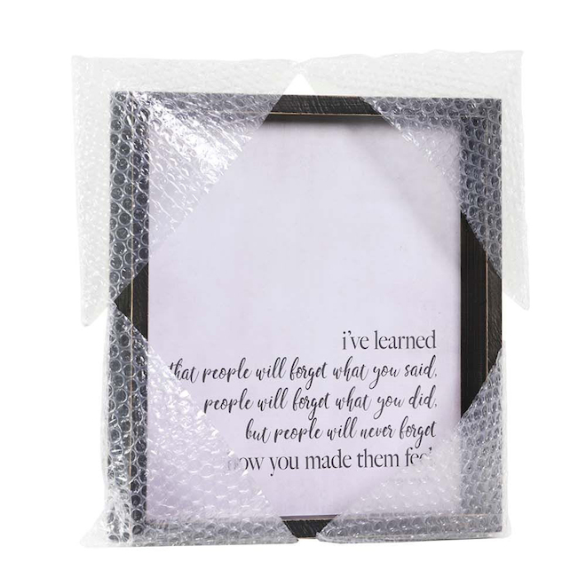 RONA 8-in x 8-in 16-Pack Clear Plastic Corner Bubble Wrap