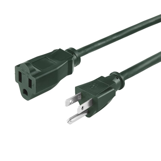 RONA Extension Cord for Indoors 80-ft with 1 Outlet - Green