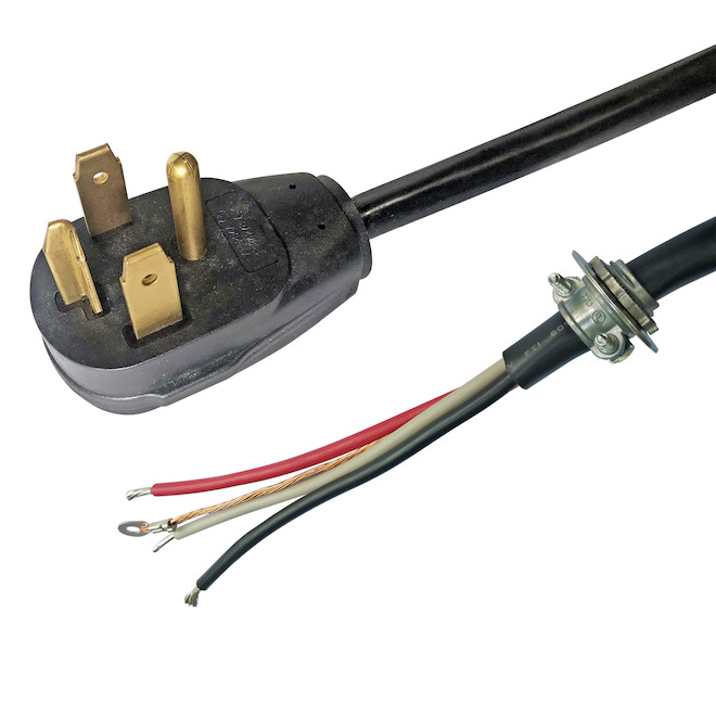 RONA Replacement Power Cord for Dryers 1.5-m - Black