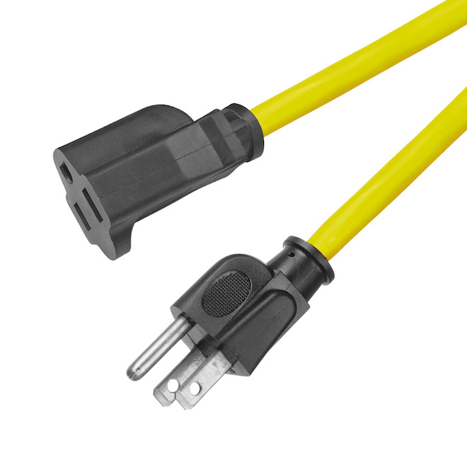 RONA Extension Cord for Indoors 50-ft with 1 Outlet - Yellow