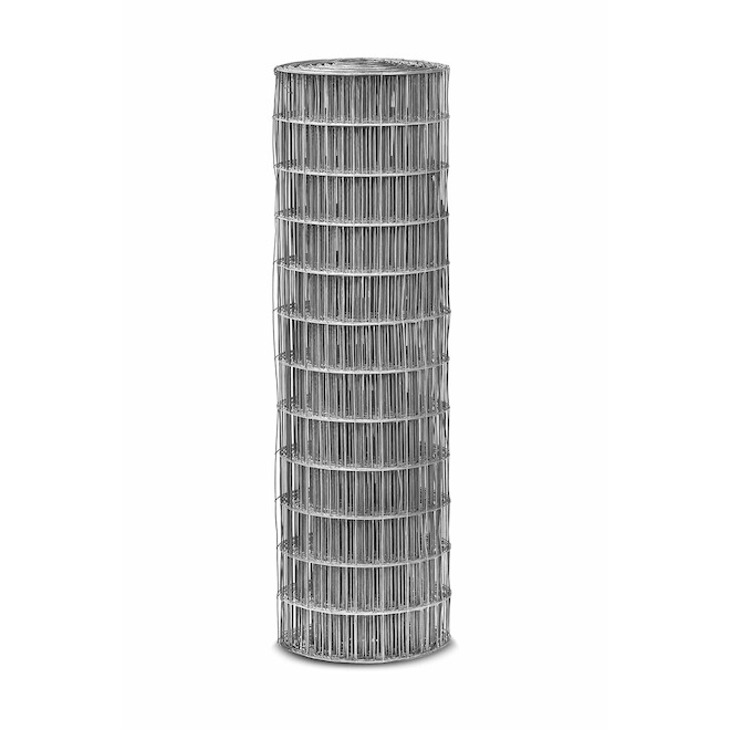 Edge Line 4 x 50-ft Galvanized Steel Light Duty Utility Fence