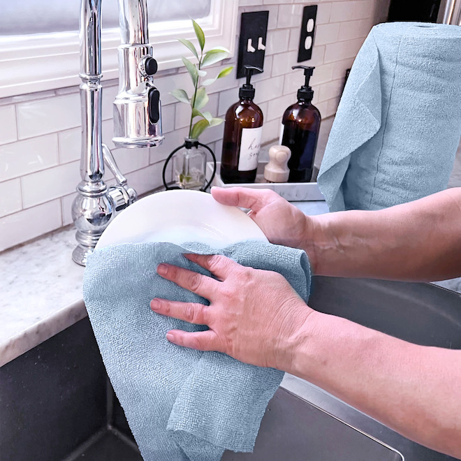 VALU+ Microfibre Towel 12 x 12-in - Pack of 30