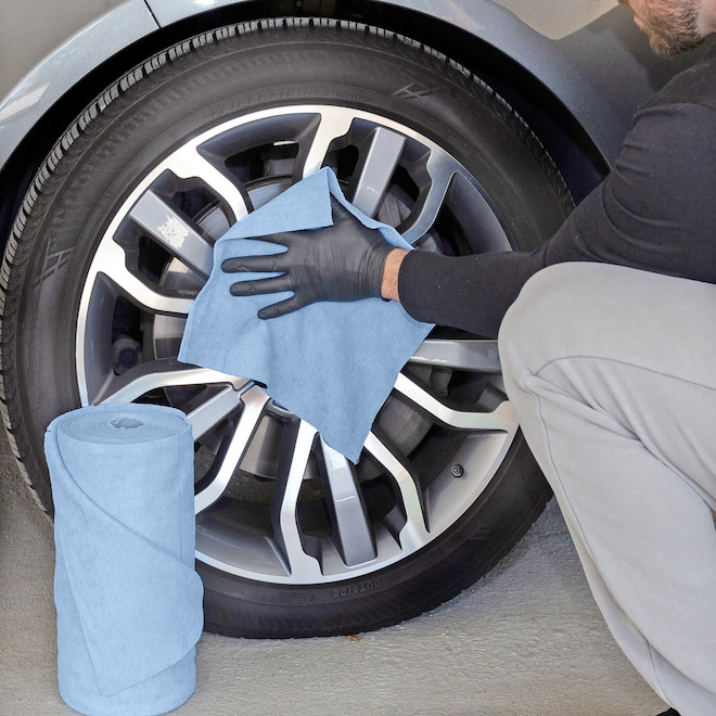 VALU+ Microfibre Towel 12 x 12-in - Pack of 30