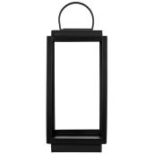 gry mattr Outdoor Lantern in Black Metal - 22-in