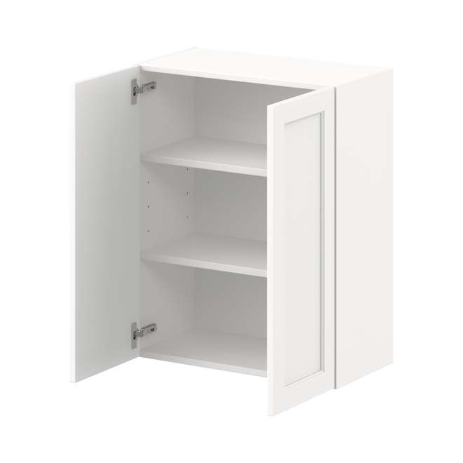 Landon & Co. Aurora Wall Cabinet Shaker-Style 24-in W. x 30-in H. - White