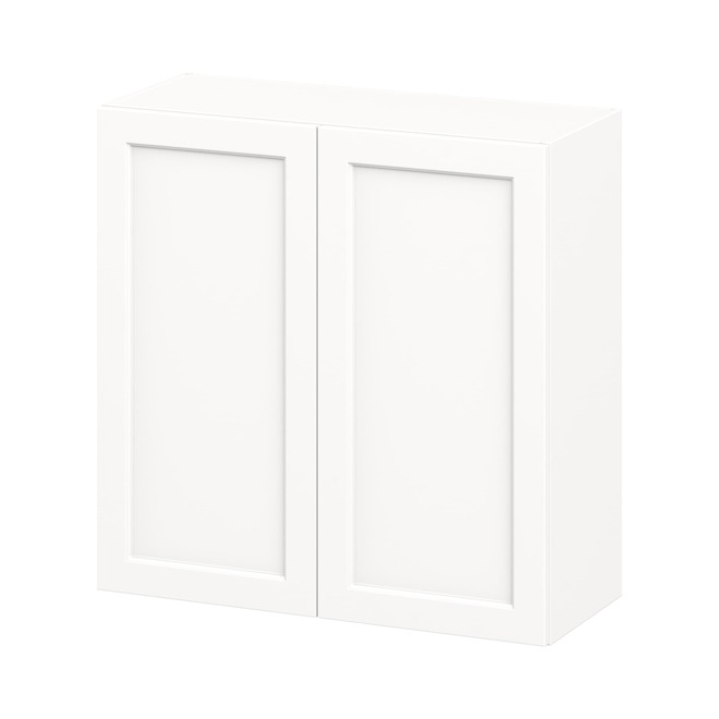 Landon & Co. Aurora Wall Cabinet Shaker-Style 30-in W. x 30-in H. - White
