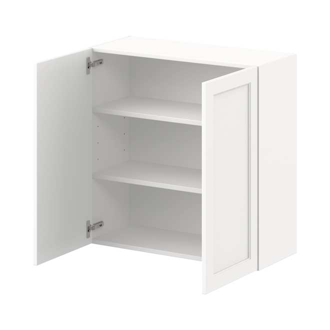Landon & Co. Aurora Wall Cabinet Shaker-Style 30-in W. x 30-in H. - White