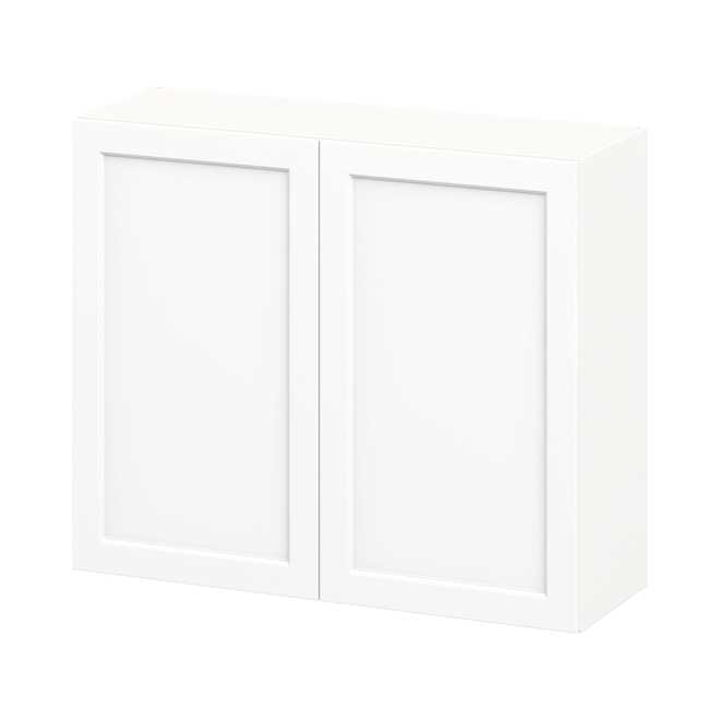 Landon & Co. Aurora Wall Cabinet Shaker-Style 36-in W. x 30-in H. - White