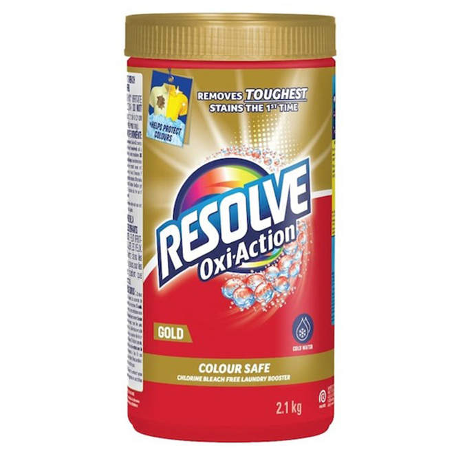 Resolve Oxi-Action Laundry Detergent GOLD in Powder - 2.1-kg