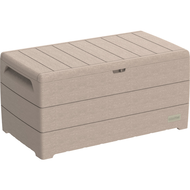 Landon & Co. CedarGrain Storage Deck Box in Plastic 110-gal - Taupe