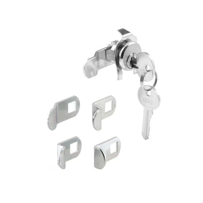 RONA Mail Box Lock in Nickel-Plated Zinc 5/8-in with 2 Keys