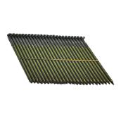 Prime Fasteners Wire Strip Framing Nails - Ring Shank - Round Head - 2 3/8-in L x 0.113-in dia - 2000-Pack