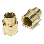 Raccord réducteur pour compresseur à air, 1/4 à 3/8", 2/pqt