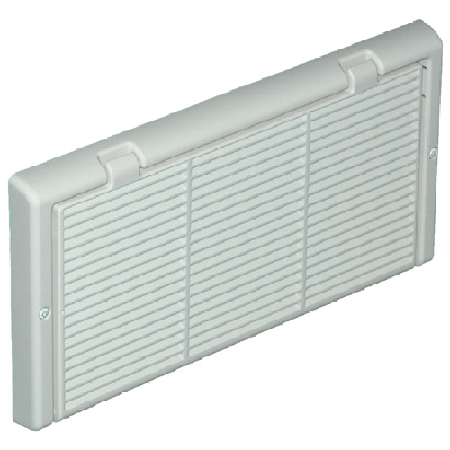 Sidewall Register - 14"x6" - Plastic - White