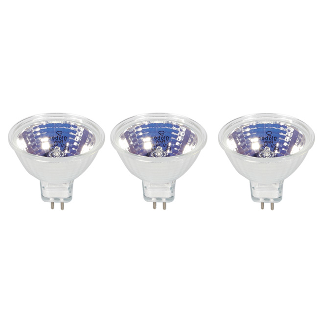 35w Quartz Halogen Mr16 Flood Light Blub 3 Pack Rona 35w Quartz Halogen Mr16 Flood Light Blub 3 Pack