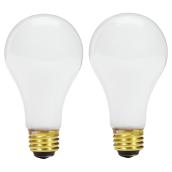 Ampoule incandescente 3 intensités, A21, 30/70/100 W, pqt 2