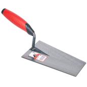 Rubi Cement Trowel - Rubber Handle - Steel Blade - 6-in L x 4-in W