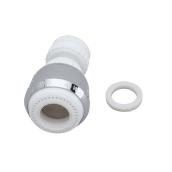 Kitchen Faucet Aerator - 2.2 gal/min - Chrome/White