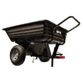 Tow or Push Cart - Poly - 8 Cu. Ft. - 350 lbs Capacity
